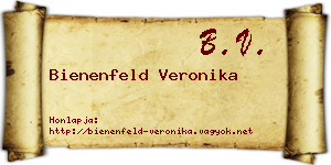 Bienenfeld Veronika névjegykártya